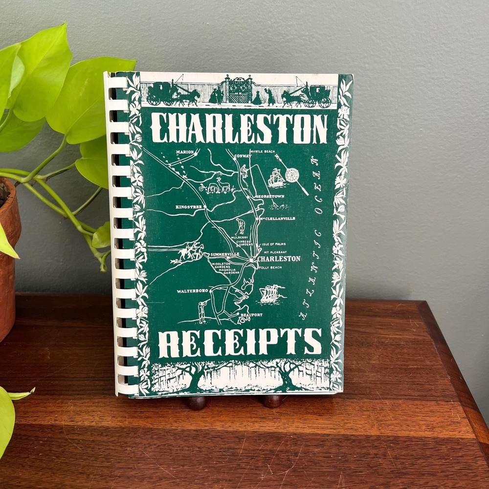Charleston Receipts Cookbook 1981 Junior League of Charleston Vintage Southern